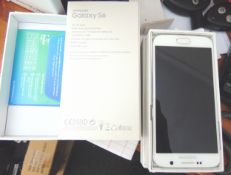 Samsung Galaxy J6 Mobile phone, virtually new White 32GB