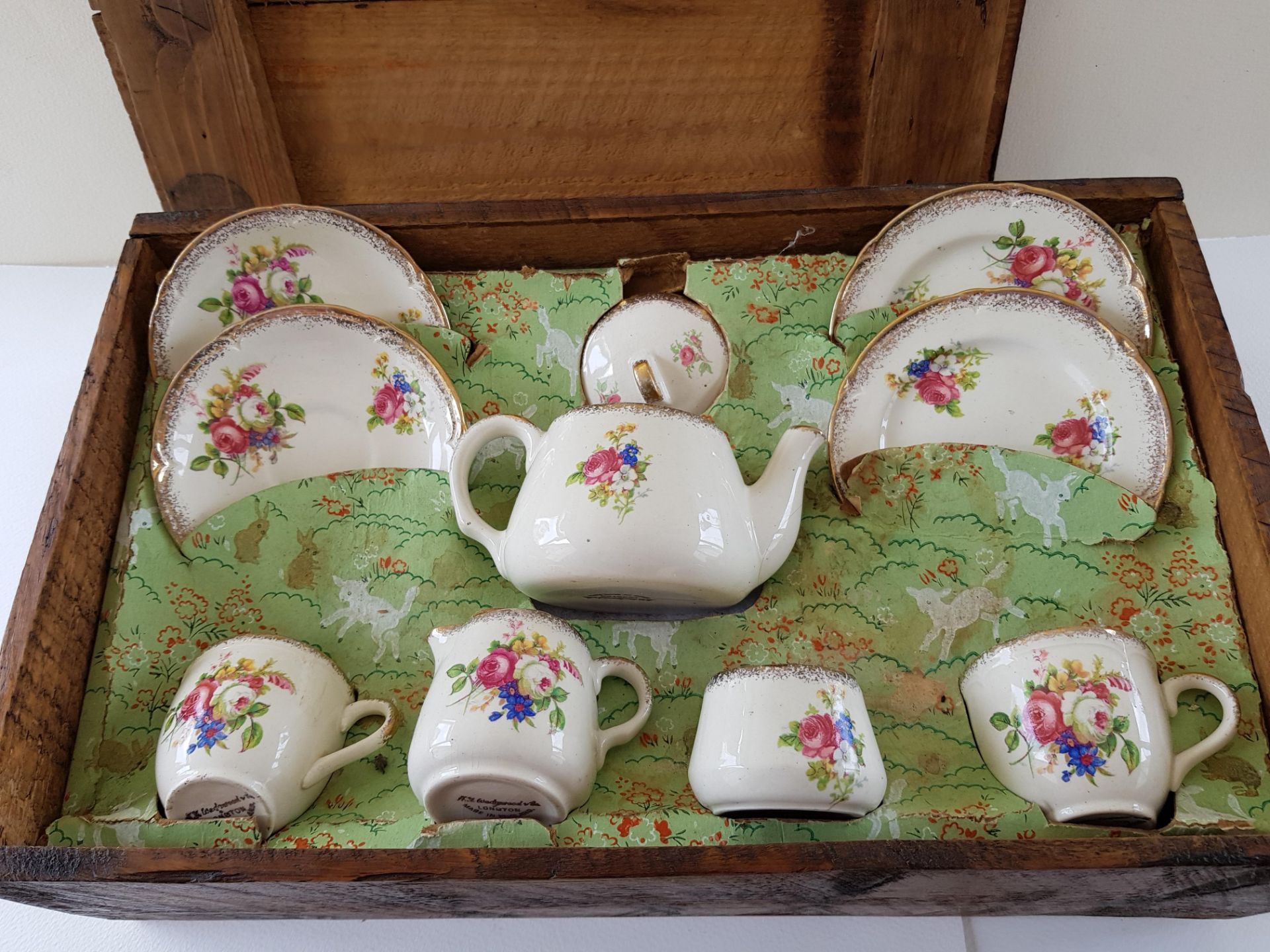 Vintage Wedgewood Childs Tea Set