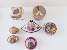 Collection Of Vintage Pill Boxes