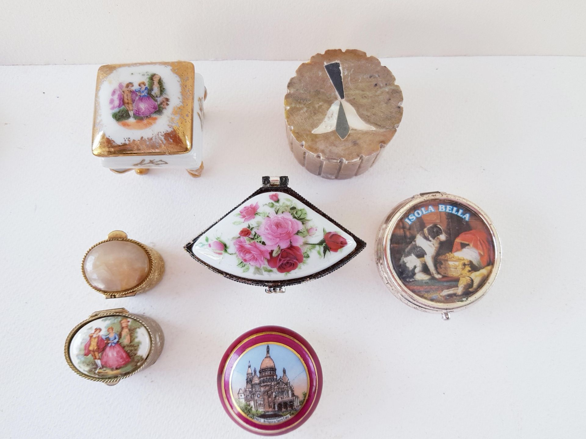 Collection Of Vintage Pill Boxes