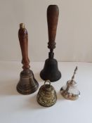 Vintage School Bells And 2 Others