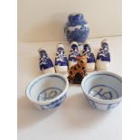 Oriental Bowls And Scent Bottles