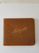 1926 Autograph Book With Verses