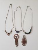 Vintage Necklaces And Page Markers