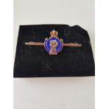 Royal Armoured Corps. Silver Brooch