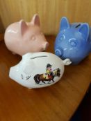 Wade And Thelwell Piggy Banks