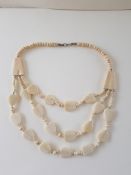 Vintage Unusual Bone Necklace