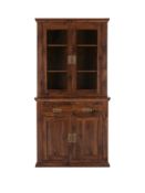 Boxed Item Clifton 2 Doors Display Unit [Walnut] 200X108X44Cm Rrp:£394.0