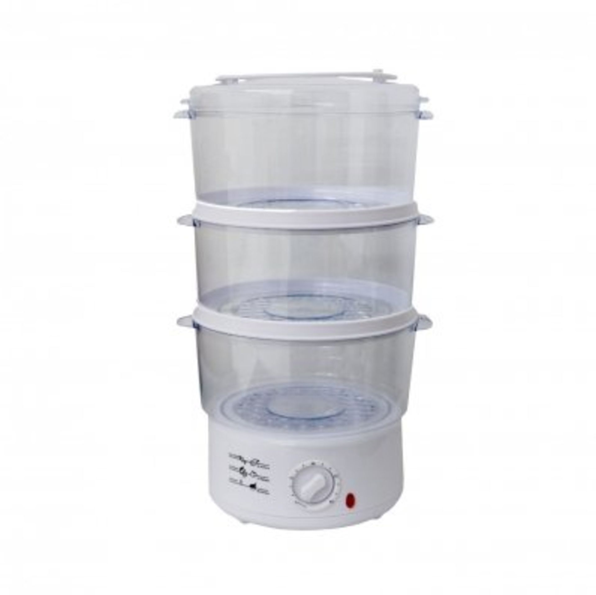 (LF4) 3 Layer 7.5L Compact Electric Food Steamer Steam Cooker The food steamer is the perfec...