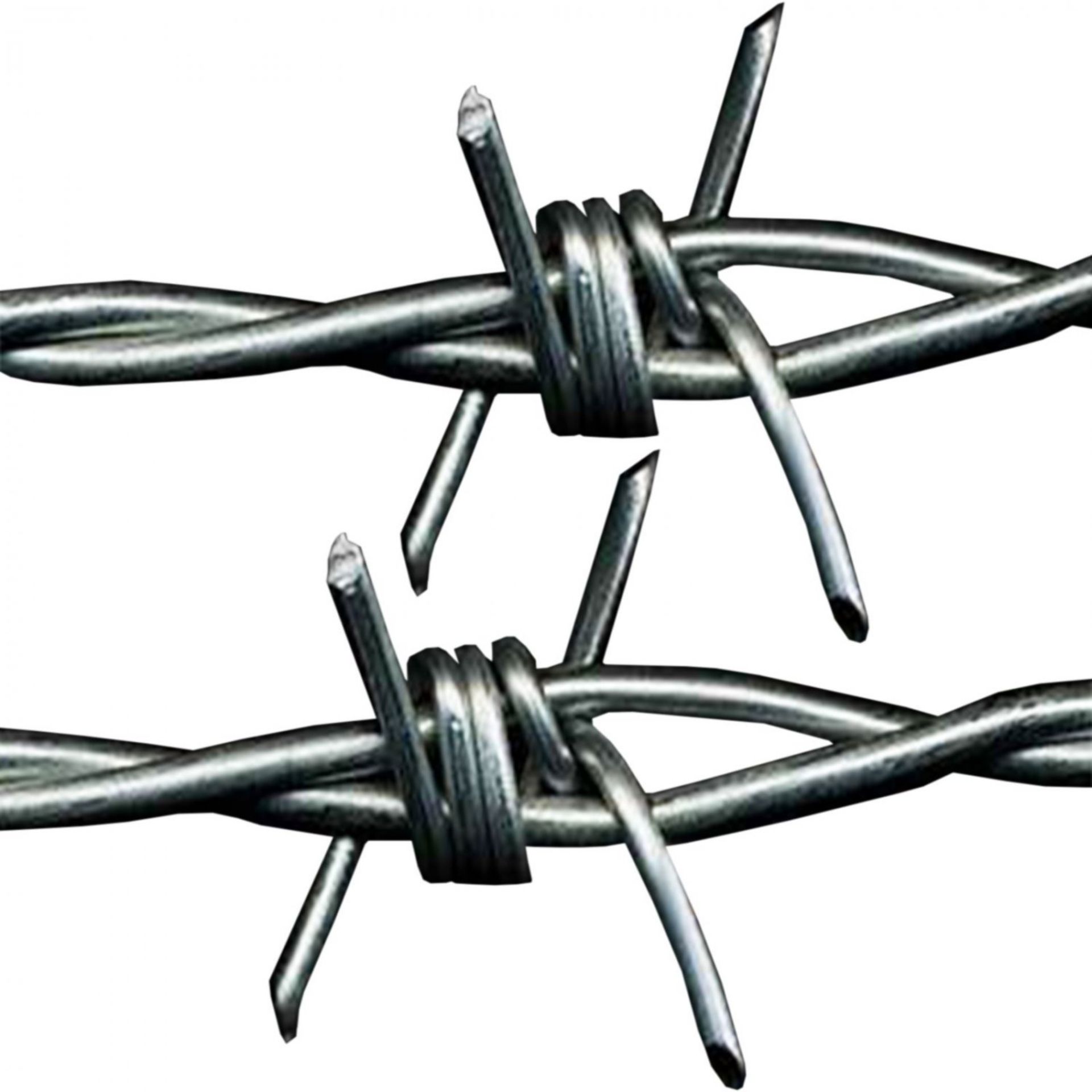 (LF118) 30m x 1.7mm Galvanised Steel Barbed Wire Livestock Security Length: 30m - Diameter: 1.... - Bild 2 aus 2