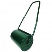 (LF225) 30L Water Filled Garden Lawn Roller This quality galvanised steel roller ...