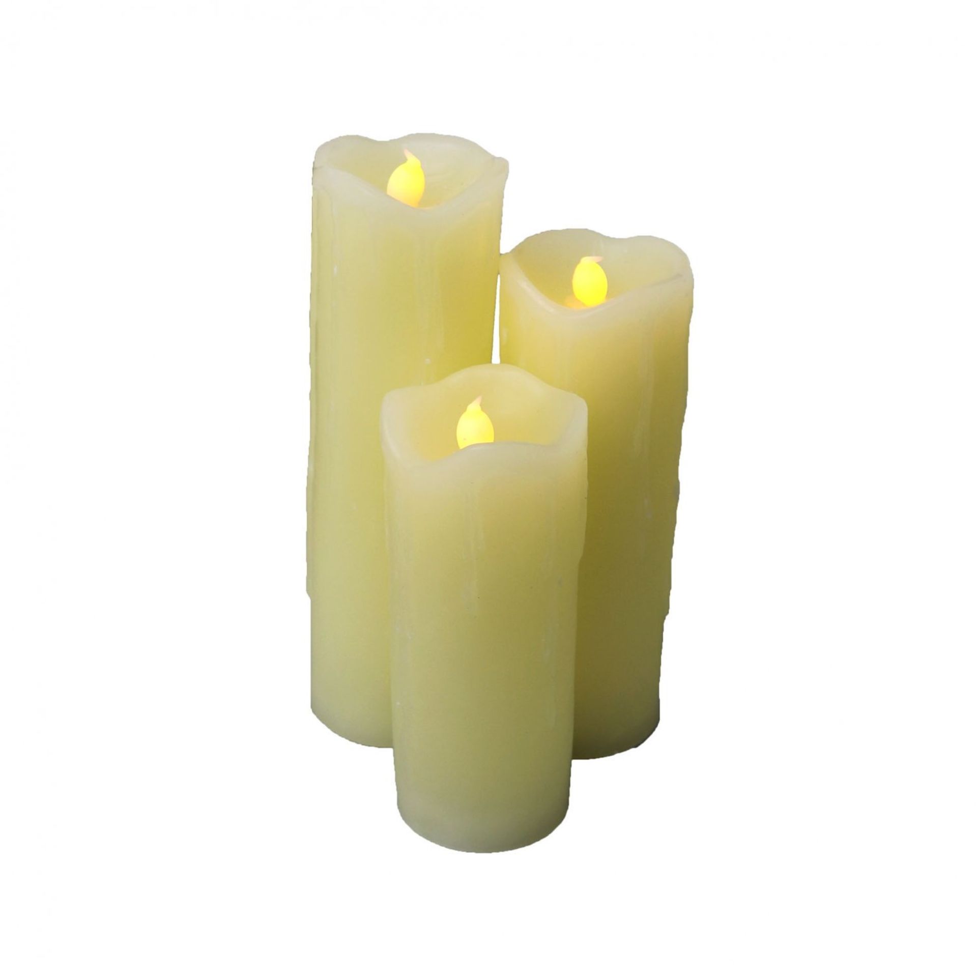 (LF31) 6 Real Wax Flameless Battery Operated LED Candles The LED candles are a safe and styl... - Image 2 of 2