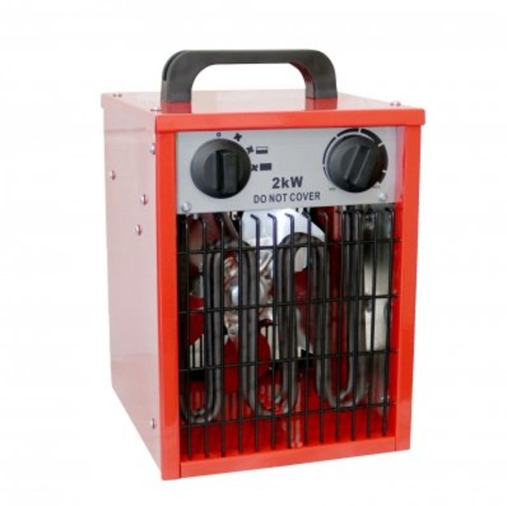 (LF34) 2kW Electric Industrial Workshop Garage Space Fan Heater The industrial heater is per...