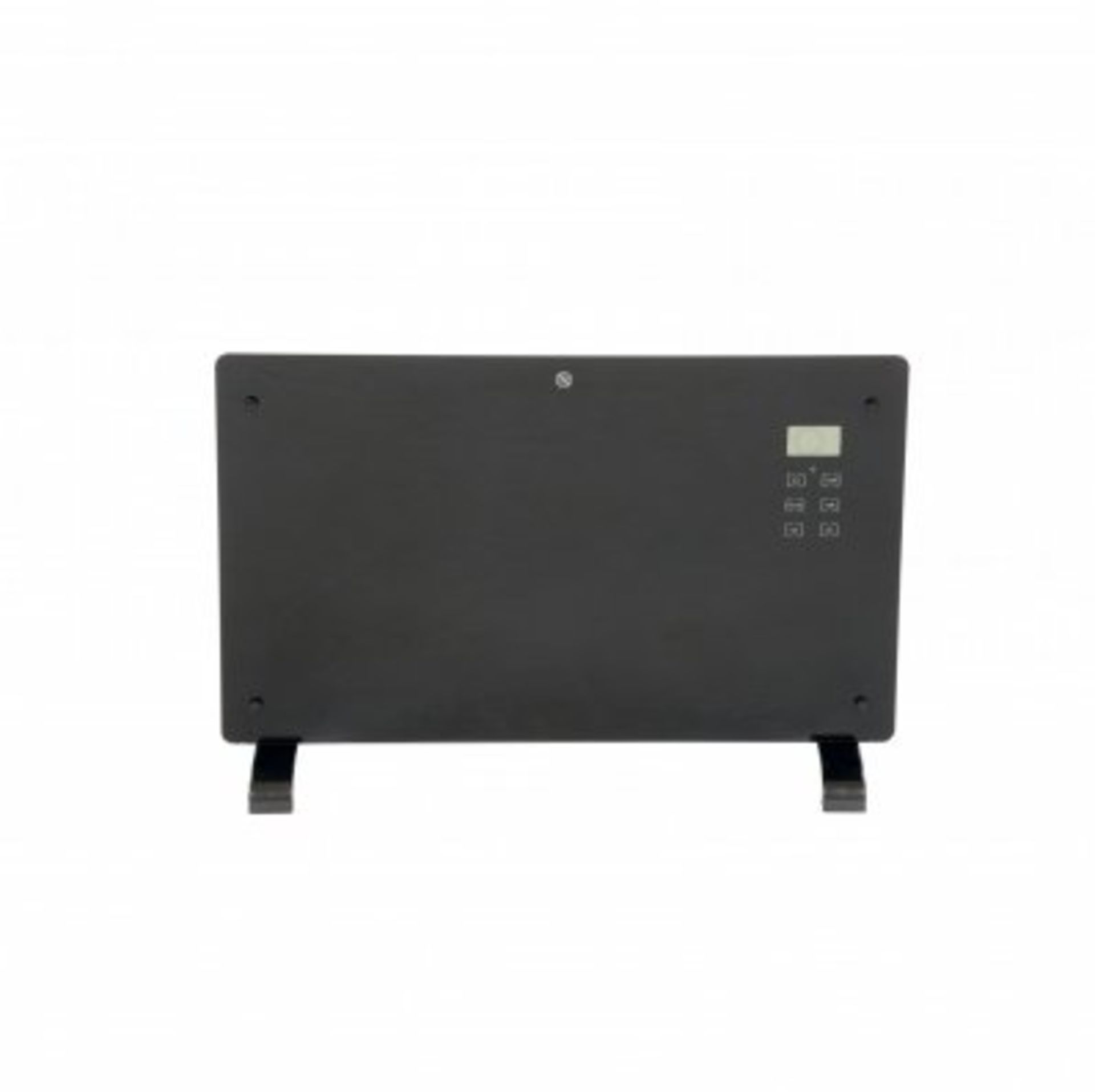 (LF15) 2000W Black Glass Free Standing Electric Panel Convector Heater Add some class and so...