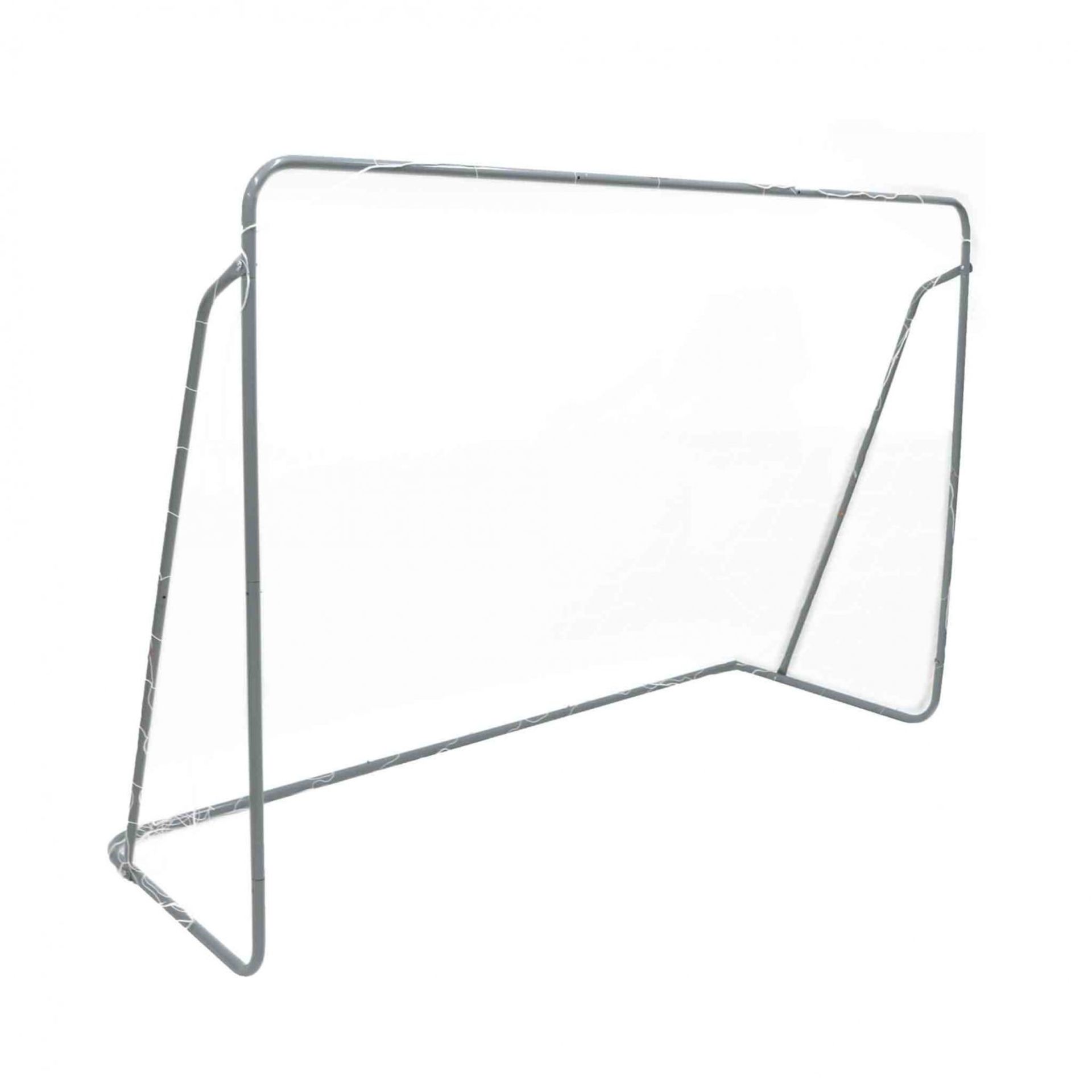 (LF114) 2-in-1 Football Goal with Target Shooting Practice Net 7ft x 5ft Removable Target Dim... - Image 2 of 3