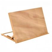 (LF207) A2 Wooden Drawing Board Table Canvas Workstation Sketch Easel The A2 drawing board i...