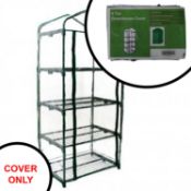 (LF108) Replacement Spare PVC Cover for 4 Tier Mini Garden Greenhouse Replacement Cover ONLY -...