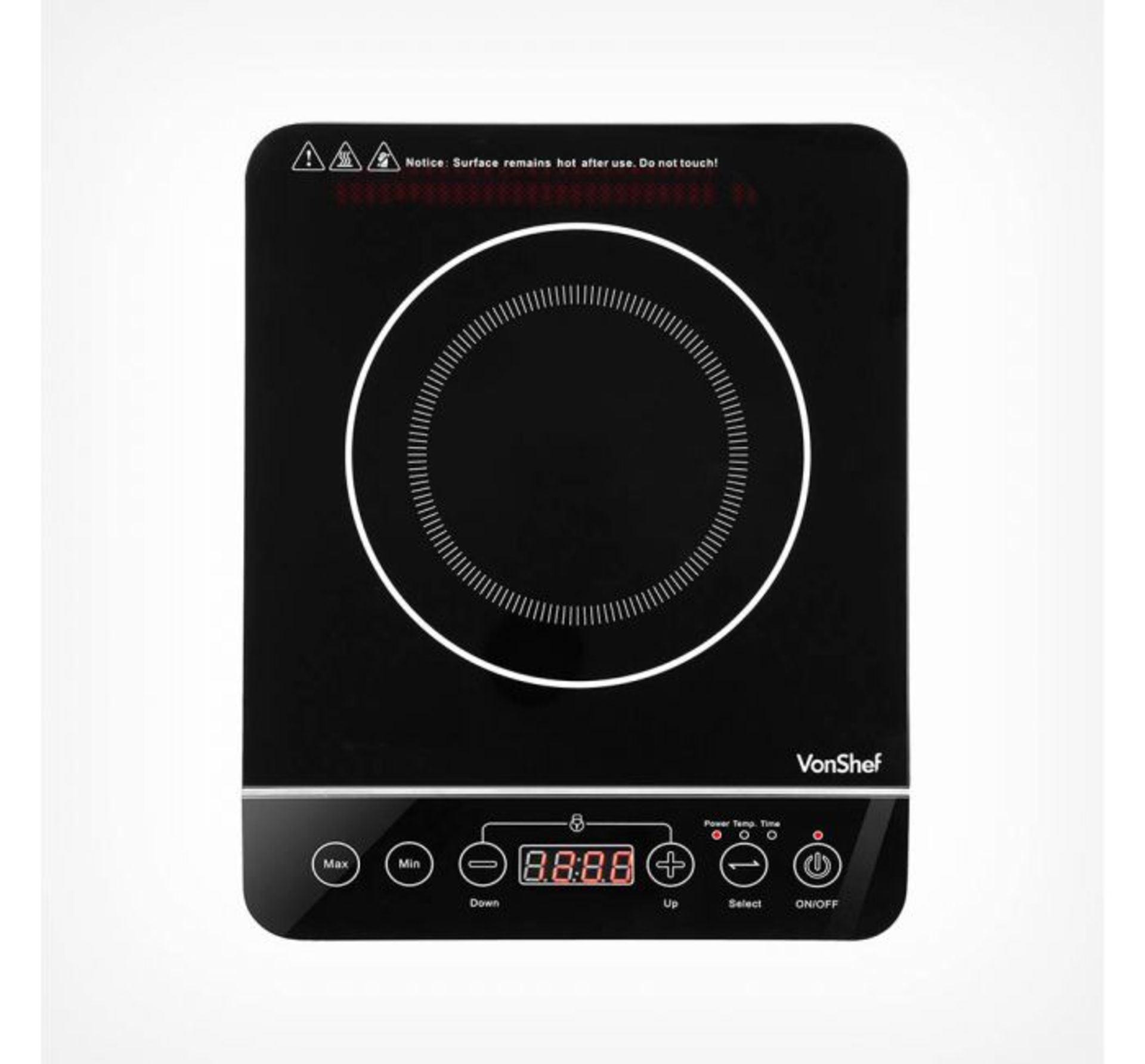 (OM112) Digital Induction Hob Portable and powerful 2000W induction hob - great for small kit... - Image 2 of 2
