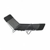 (LF241) Folding Reclining Sun Lounger Beach Garden Camping Bed Chair This year relax in co...