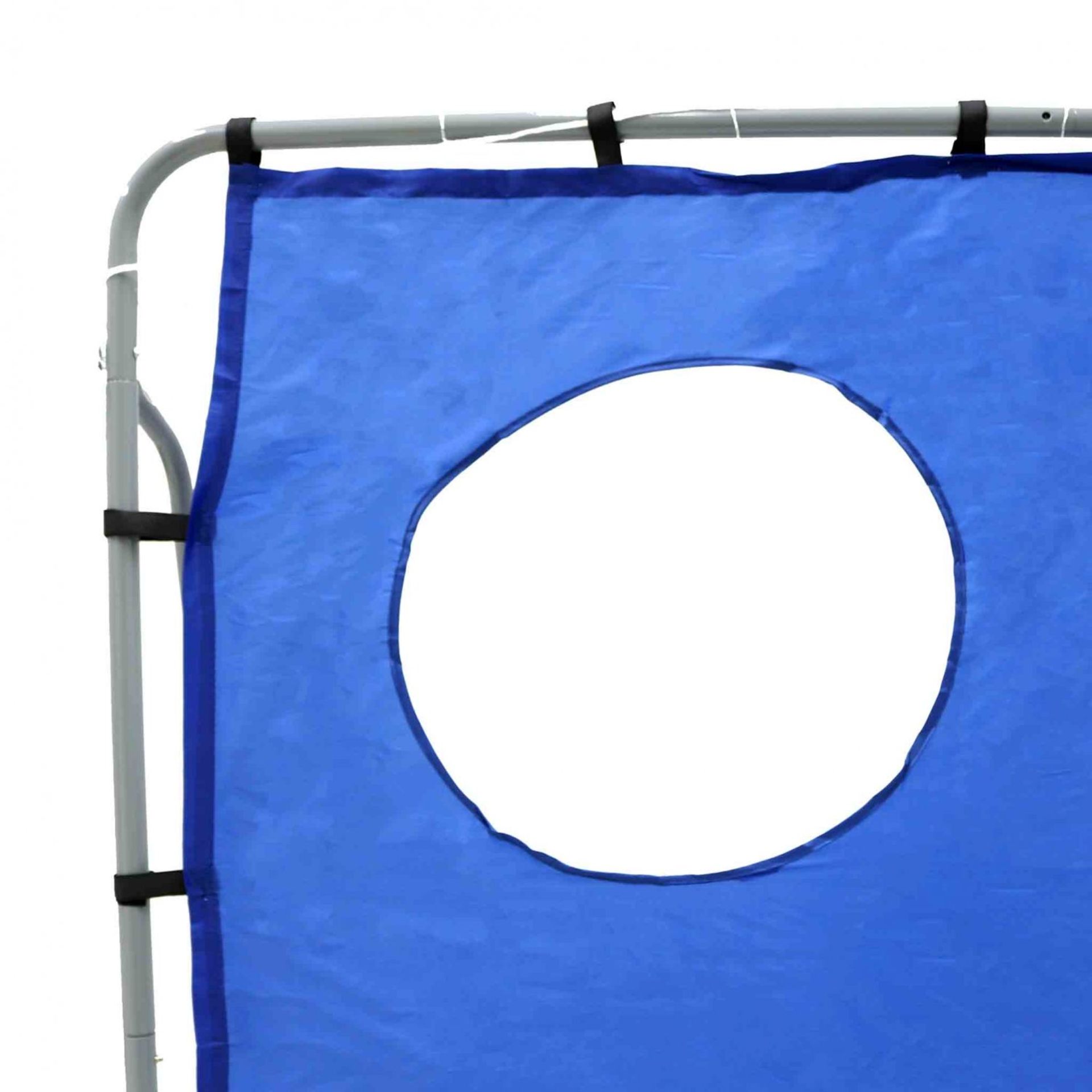 (LF114) 2-in-1 Football Goal with Target Shooting Practice Net 7ft x 5ft Removable Target Dim... - Image 3 of 3