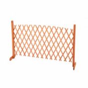 (LF96) Arched Expanding Freestanding Wooden Trellis Fence Garden Screen Add some style to ...