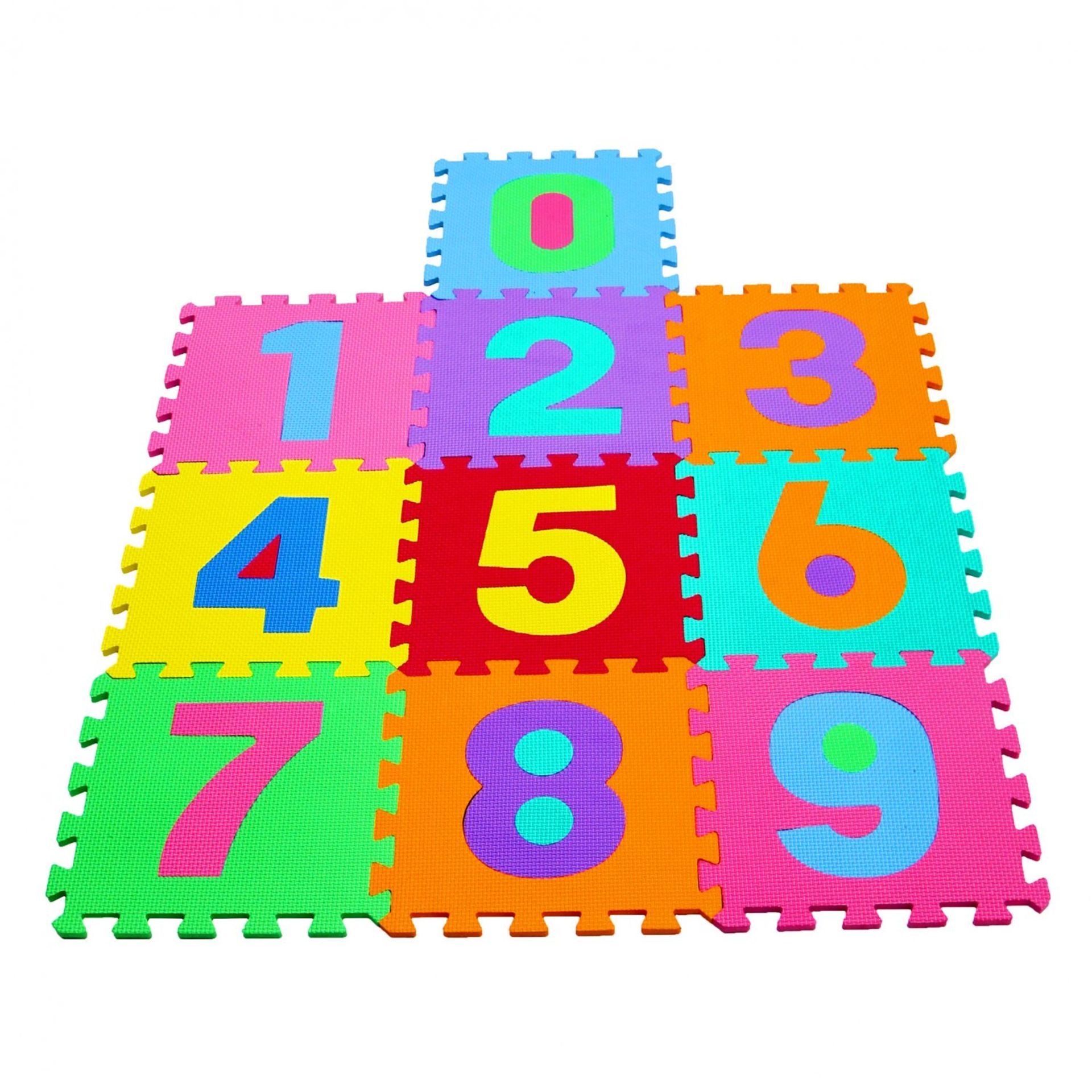 (LF61) 36pc Interlocking EVA Kids Floor Play Mat Alphabet and Numbers The interlocking play ... - Image 2 of 2