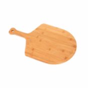 (LF165) Traditional Wooden Bamboo Pizza Peel Spatula Paddle 12 x 13" Serve pizzas straight...