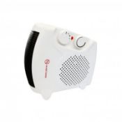 (LF47) 2kW 2000W Portable Electric Fan Silent Floor Heater Hot & Cold Stay warm this ye...