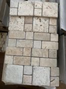 200 x Light Tumbled Mix Size Mosaic