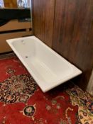 BETTE BATH TUB WITH CHROME PLUG STOP 180CM X 80CM X 49CM