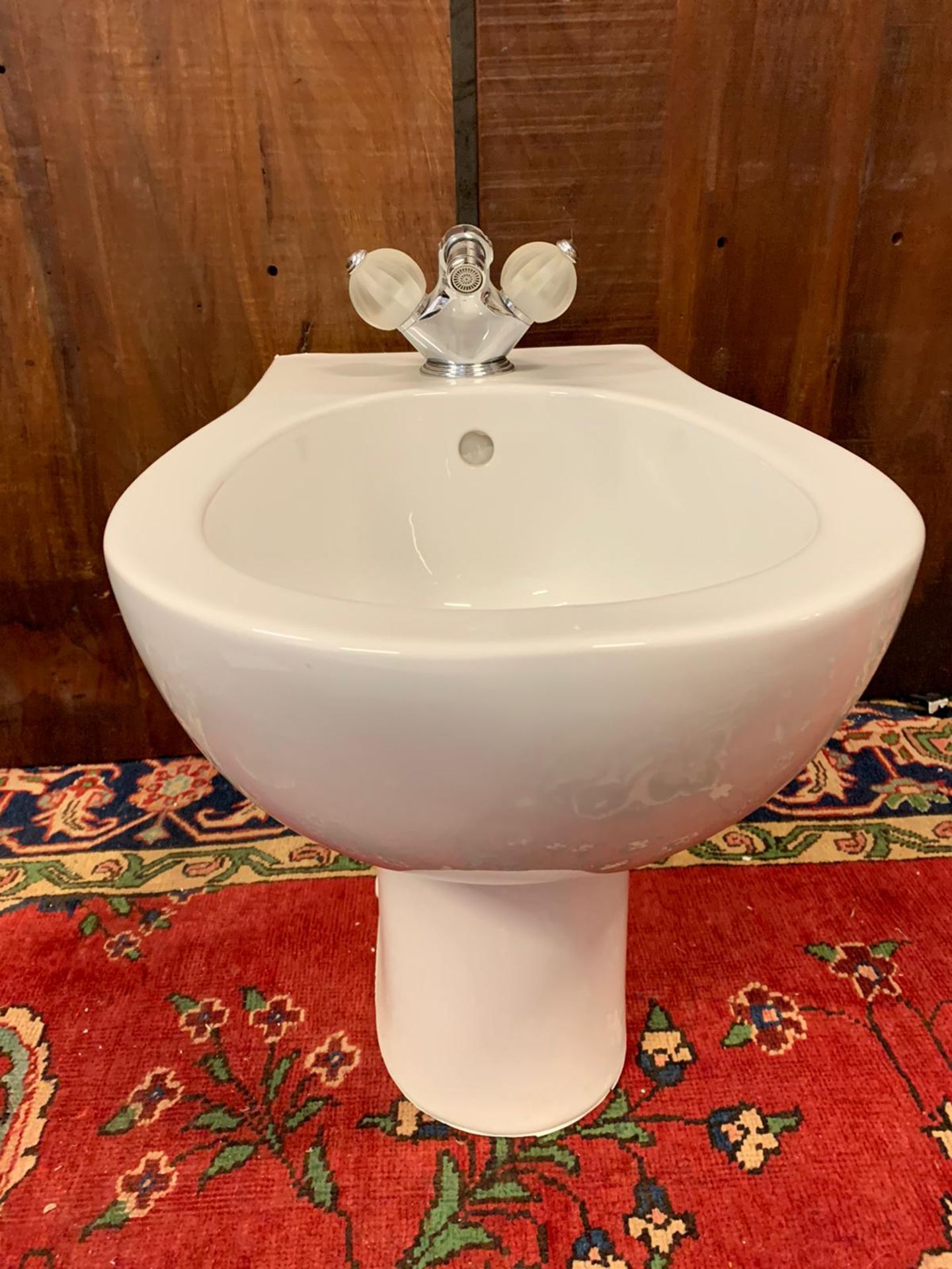 BIDET BASIN WITH LUXURY FAUCET TAPS BY JEAN-CLAUDE DELEPINE