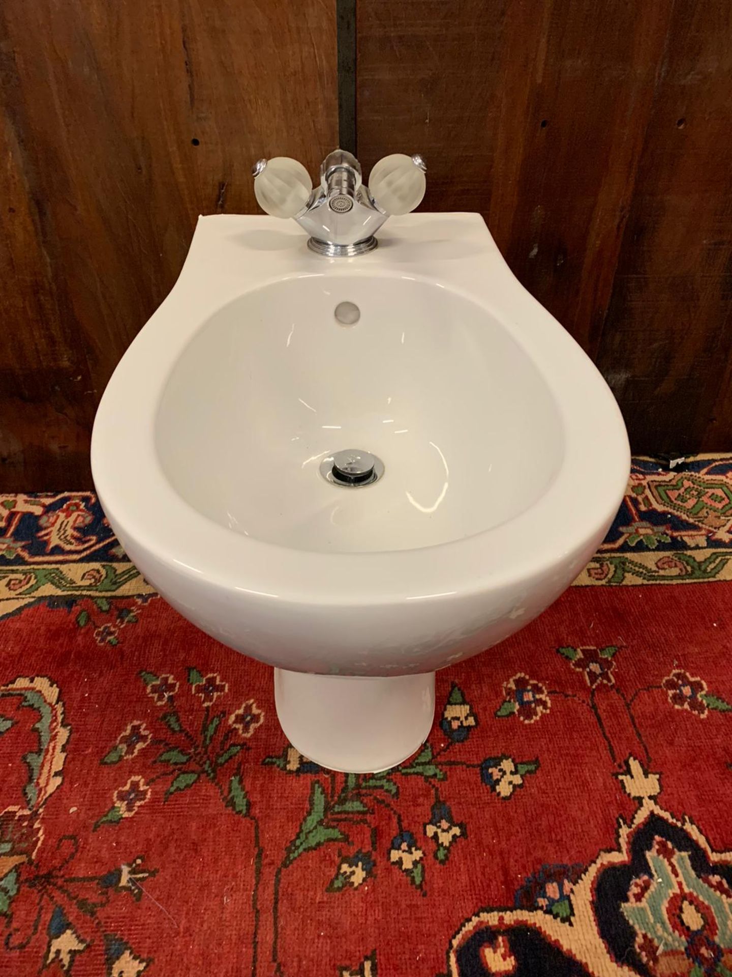 BIDET BASIN WITH LUXURY FAUCET TAPS BY JEAN-CLAUDE DELEPINE - Image 2 of 5