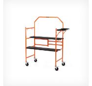 (GE107) Scaffold Platform Durable steel tube frame construction can handle loads up to 226kg ...