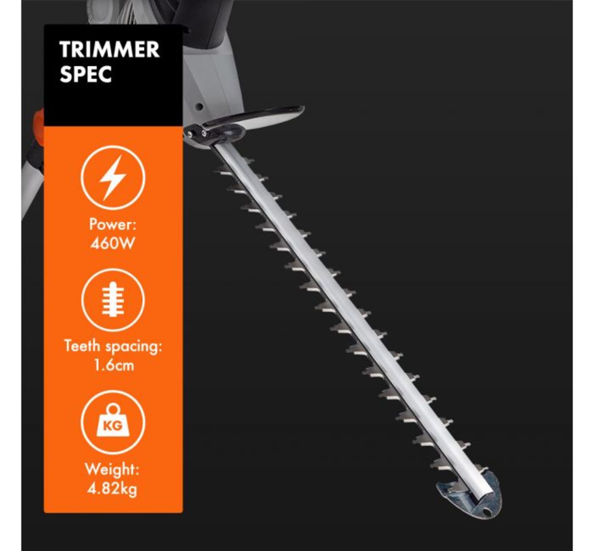 (GE69) 2 in 1 Chainsaw Trimmer Made from durable plastic with an aluminium tube the extendable ... - Image 2 of 3