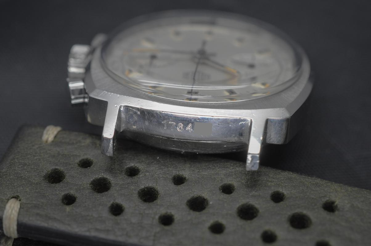 Excellent Condition Vintage Classic Heuer Camaro Ref. 7743 Silver Dial Valjoux 7730 - Image 4 of 12