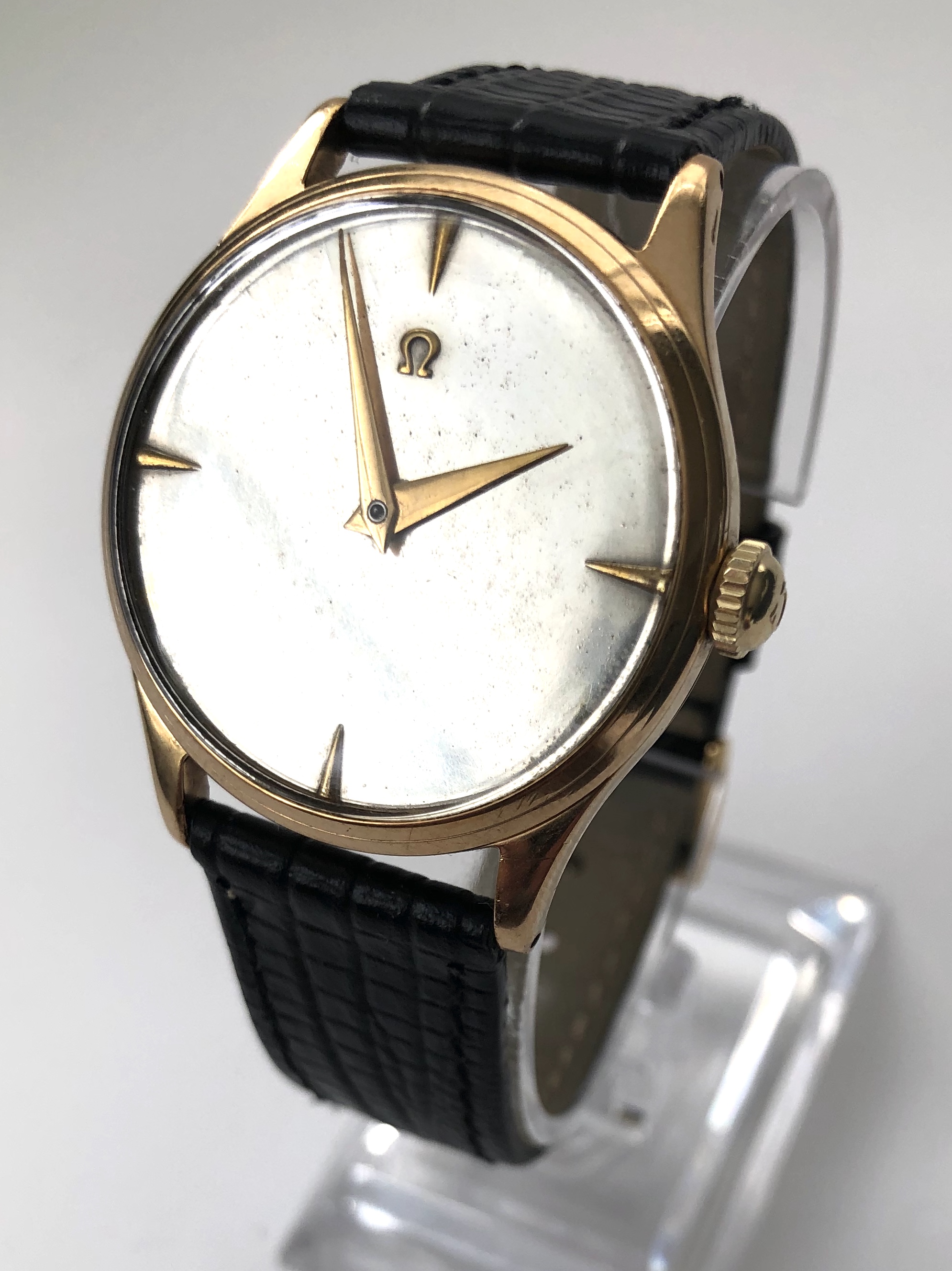 Omega gentlemens 9KT Gold Case Hallmarked 1953 - Image 6 of 20