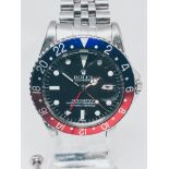 Very Rare 1960 Rolex GMT 1675 'Pepsi' on Jubilee bracelet.