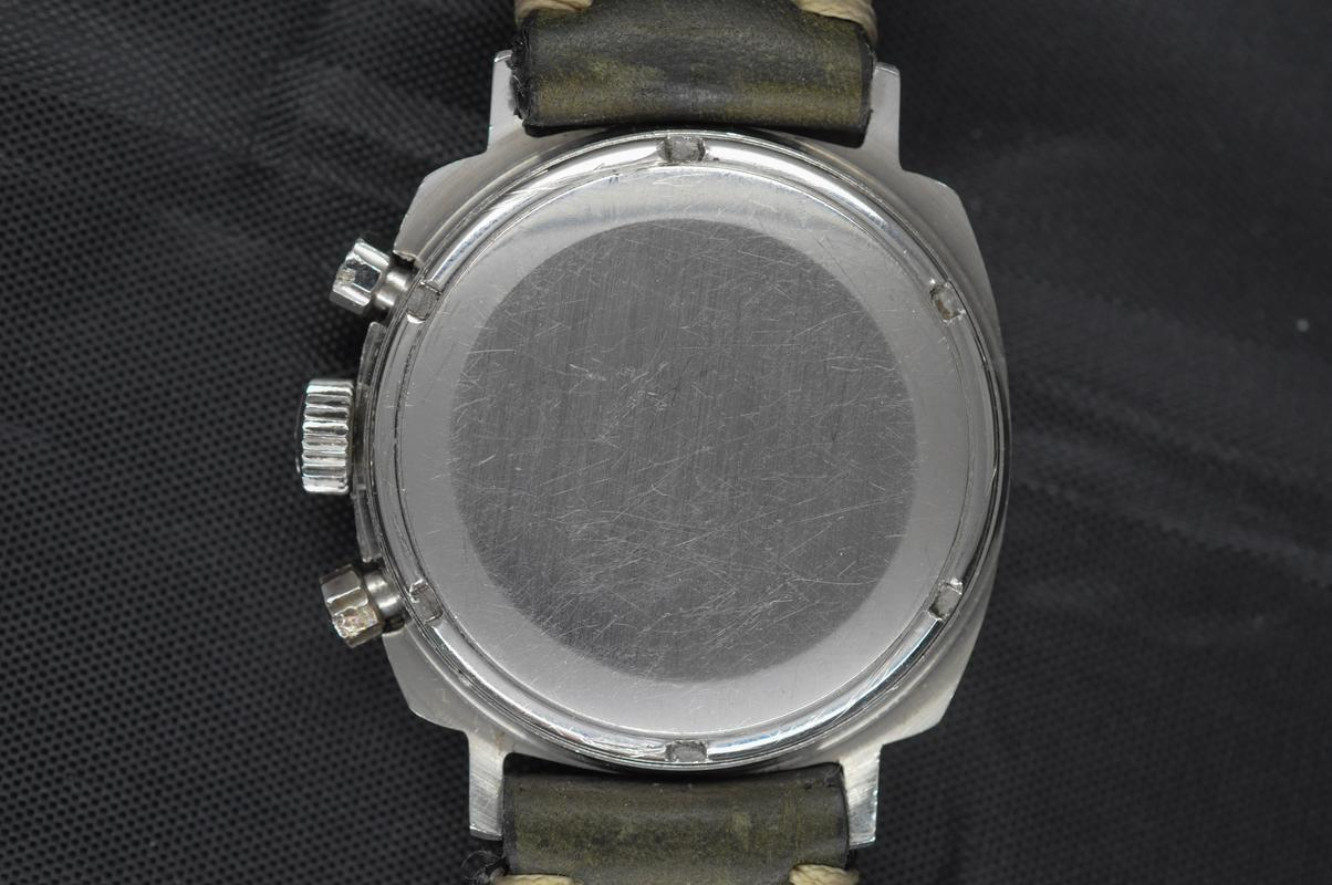 Excellent Condition Vintage Classic Heuer Camaro Ref. 7743 Silver Dial Valjoux 7730 - Image 11 of 12