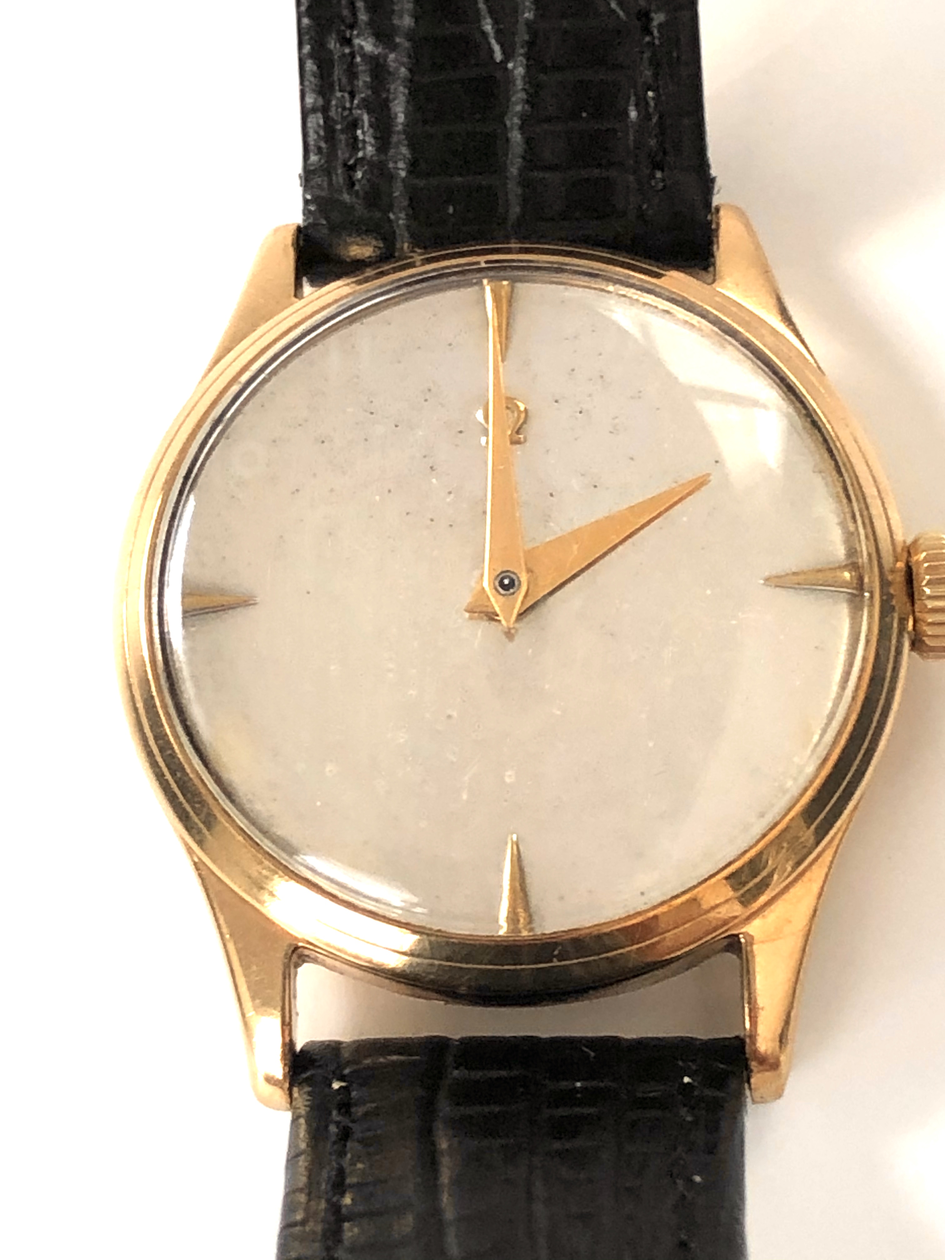 Omega gentlemens 9KT Gold Case Hallmarked 1953 - Image 14 of 20