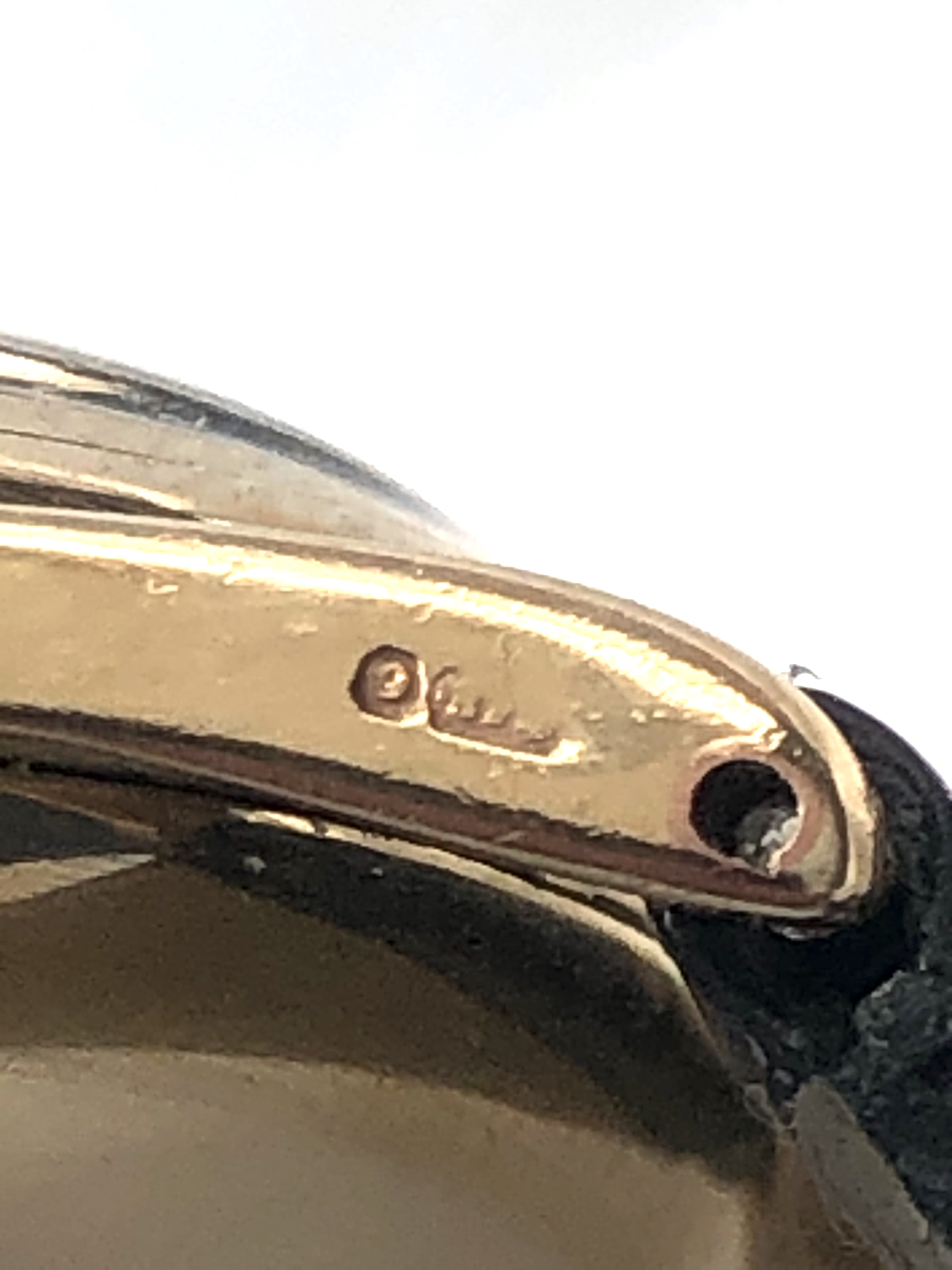 Omega gentlemens 9KT Gold Case Hallmarked 1953 - Image 5 of 20
