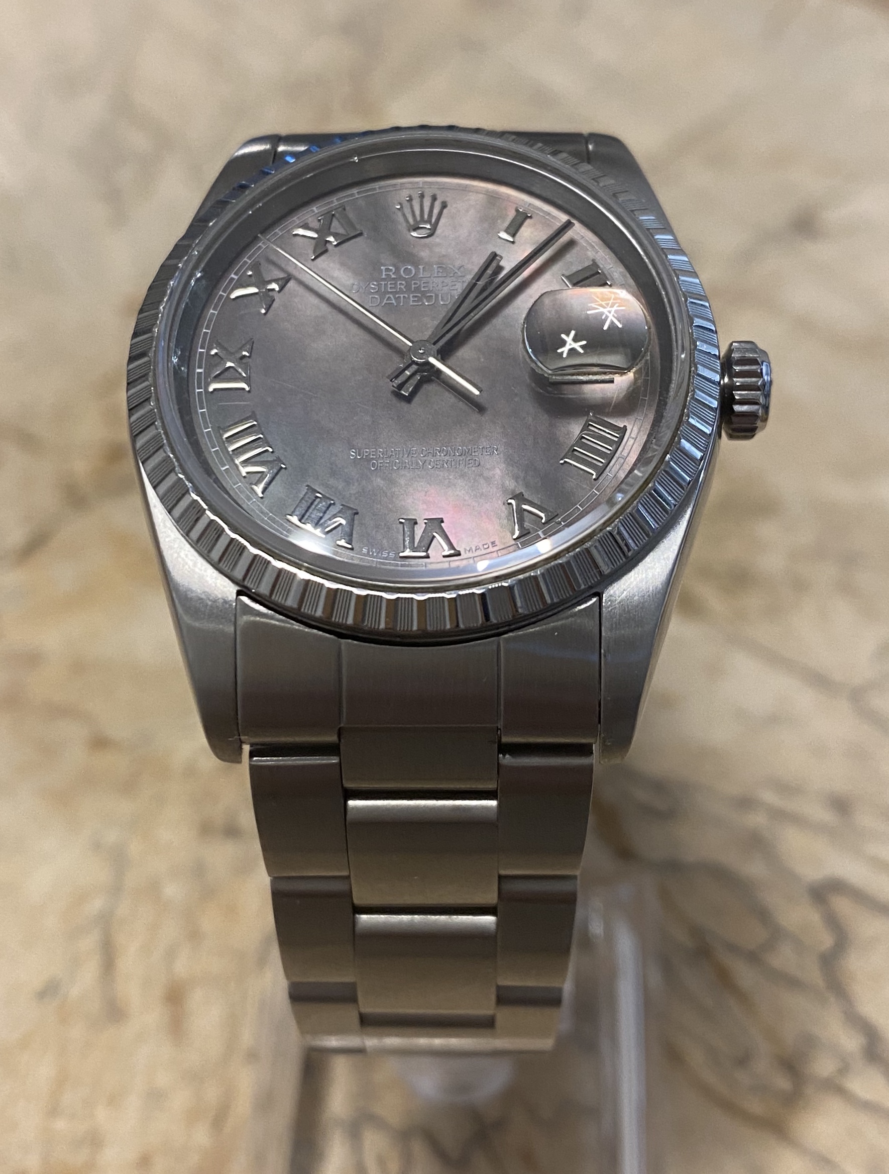 Gents Rolex Datejust 16220 Stainless Steel *2 Year Guarantee* (Hardly Worn From New) - Image 6 of 16