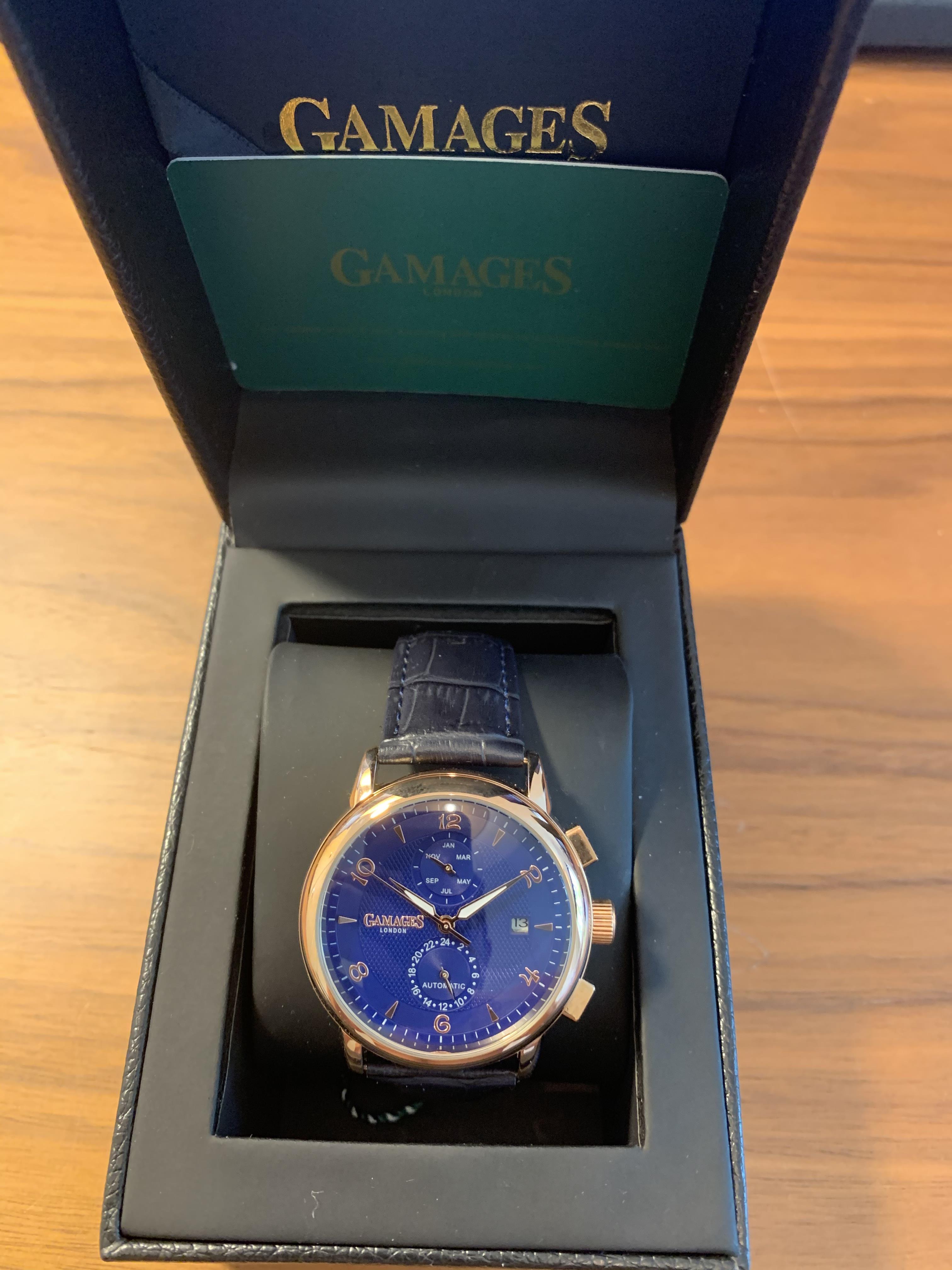 Limited Edition Hand Assembled Gamages Mystique Automatic Blue - 5Yr Warranty & Free Delivery - Image 5 of 5