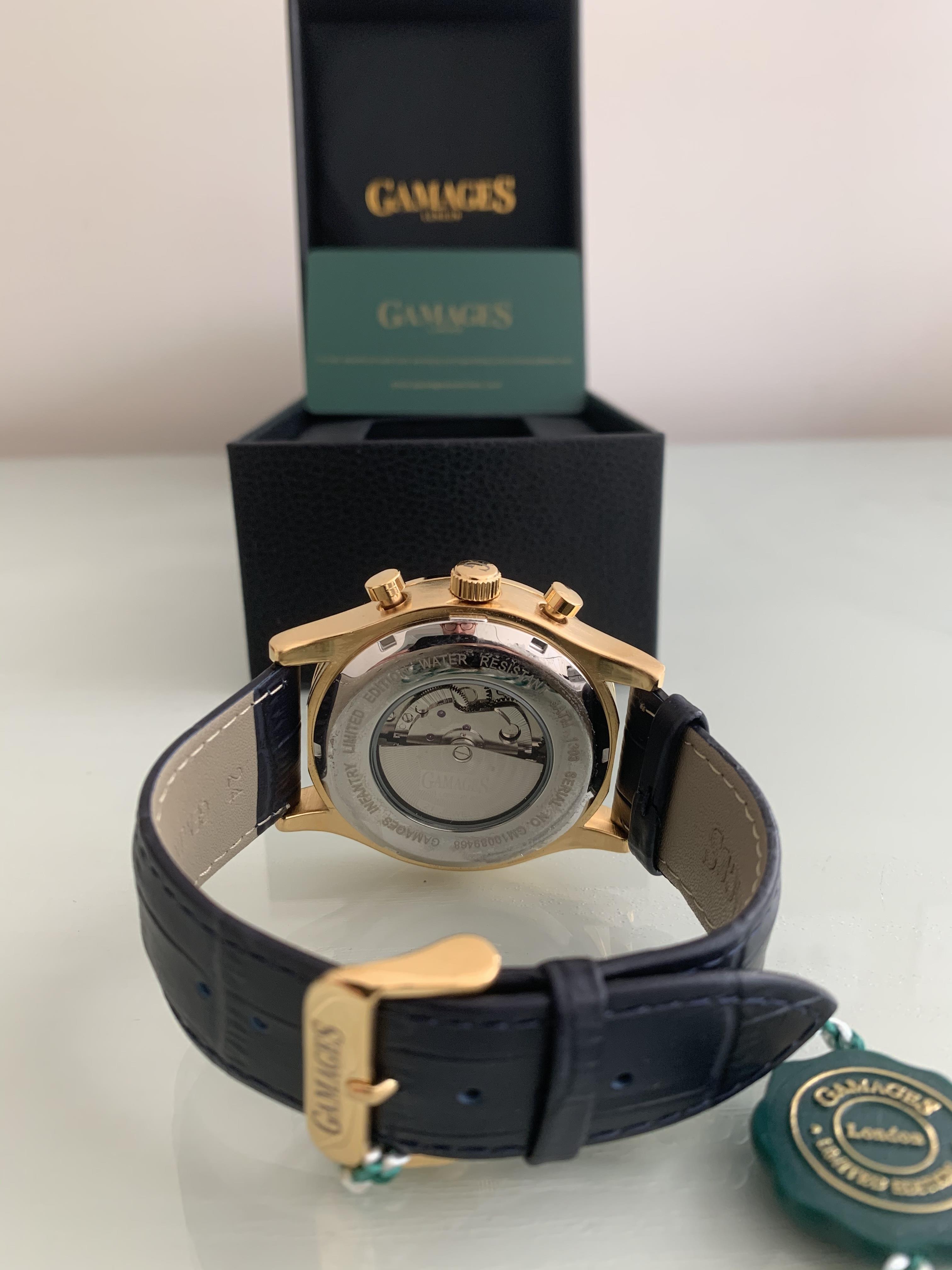 Limited Edition Hand Assembled Gamages Infantry Automatic Gold – 5 Year Warranty & Free Delivery - Image 2 of 5