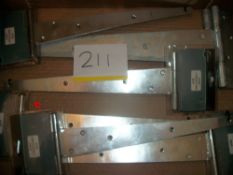 Excellent Lot of 6 Pair x Tee Hinges