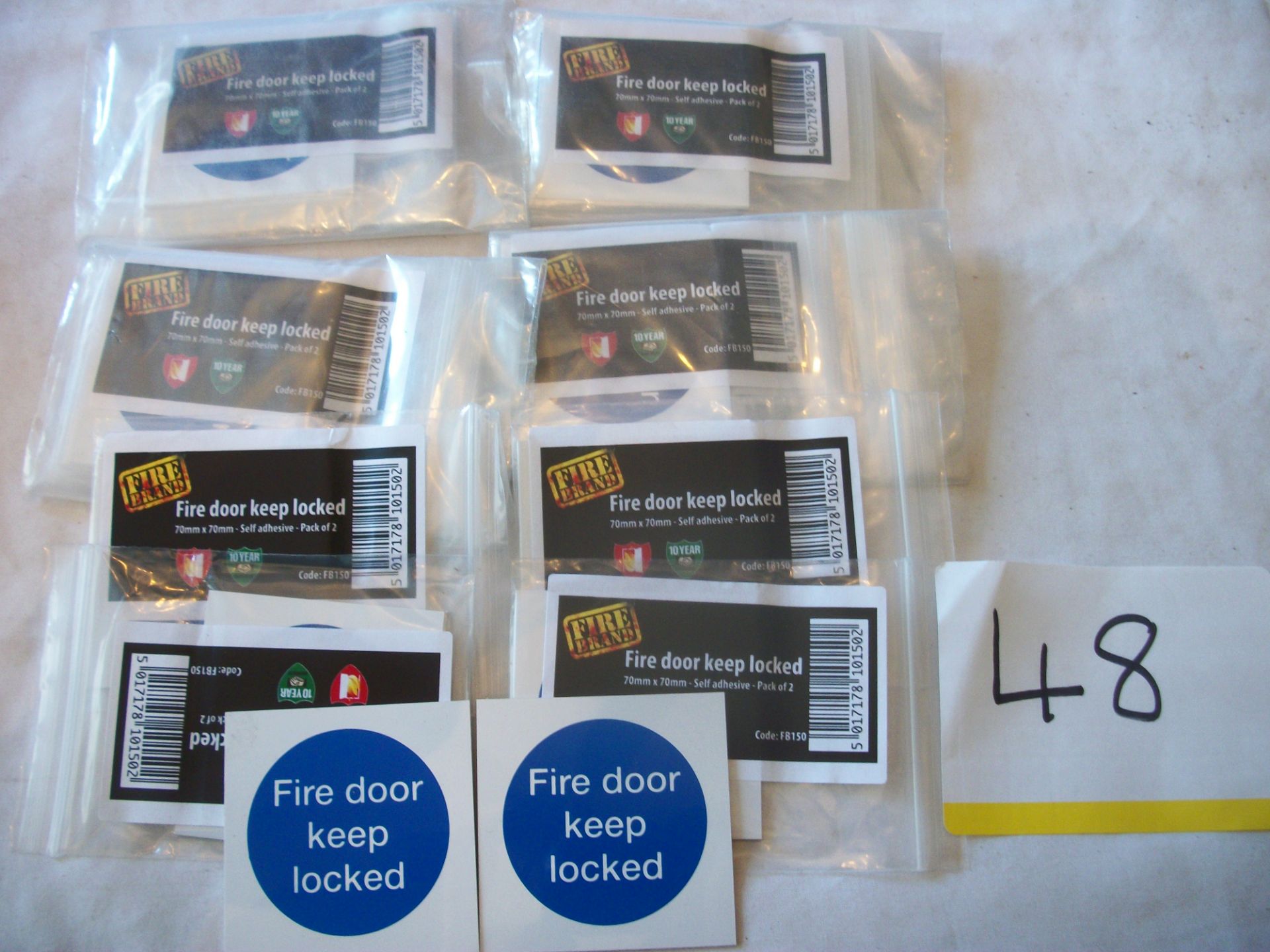 25 x Fire Door Keep Locked