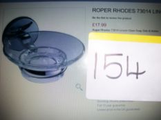 Roper Rhodes Lincoln Glass Soap Dish & Holder