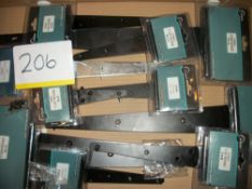 Excellent Lot of 10 Pair x Tee Hinges