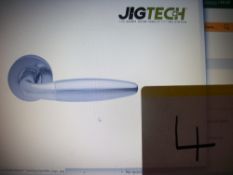 2 Pair Jigtech Parma Polished/Satin Chrome Handles