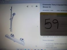 Crosswater Thirty6 Exposed Shower & Multi Function Shower Kit