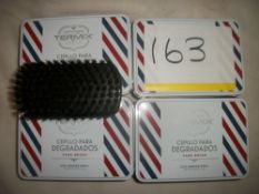 4 x Official Barber Termix Fade Beard Brush